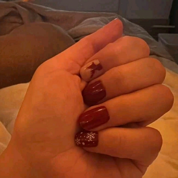 Christmas deer nails - Picture 3 of 3